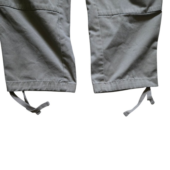 EMPYRE Cargo Pants Beige Relaxed Fit Size 28 Utility Streetwear Button fly - Picture 7 of 9